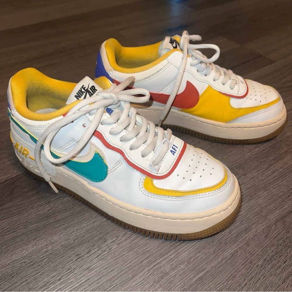 Nike AF1 Low Shadow 'Summit White Neptune Green'